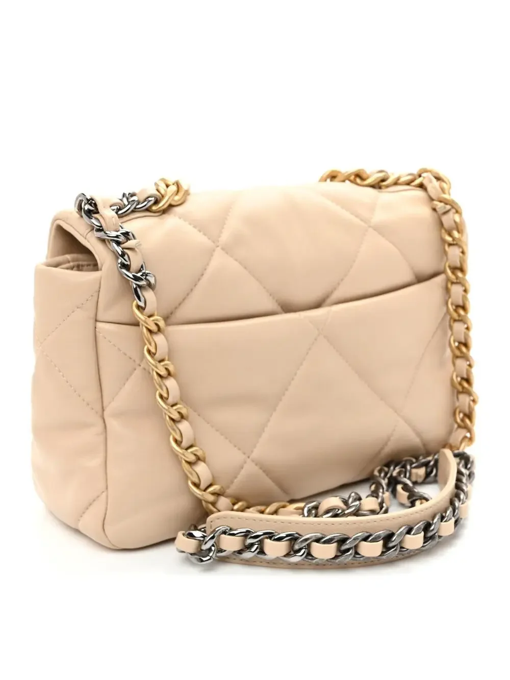 Lambskin Quilted Medium Chanel 19 Flap #333303C46B